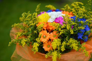 Colorful floral bouquet
