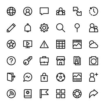 Interface Icon Outline