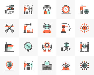 Global Business Futuro Next Icons Pack