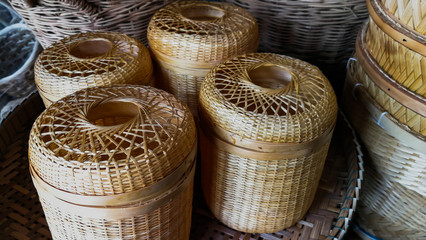 Asia, Thailand, Archival, Art, Bamboo - Material