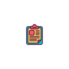 Project management icon vector design