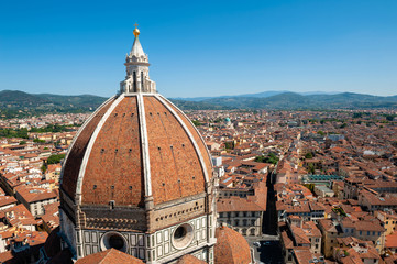Obraz premium View of duomo in florence