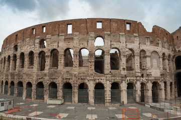  Rome  Colosseo and clouds