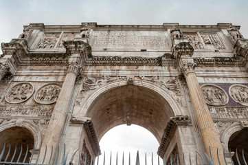 Fototapeta na wymiar Arch of Septimius Severus