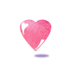 Obraz na płótnie Canvas Heart shape symbol design. Colorful Hearts print for paper,textile,card,background. 