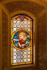 San Francesco Monastery stained glass.