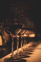 Rolgordijnen Red Wine Tasting Room © David Pruter