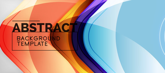 Arrow background, modern style geometry design element. Vector illustration for wallpaper, presentation, header, card, poster, invitation