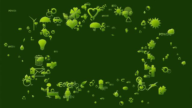 Animation of symbols forming the planisphere