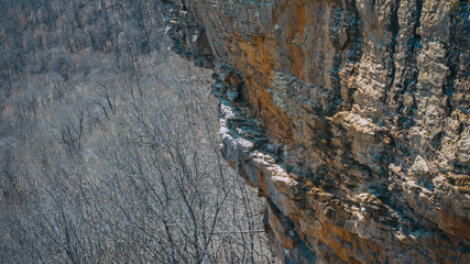 Rock Formation Whitaker Point Trailhead National Forest, Kings River Township, AR