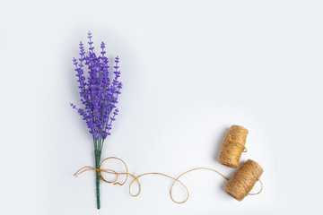 Lavender and rope