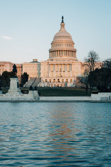 Fototapeta premium The United States Capitol, in Washington, DC