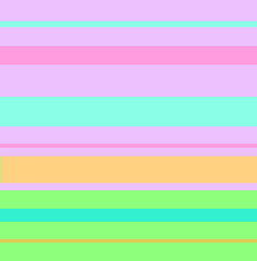 Colored horizontal stripes of different sizes