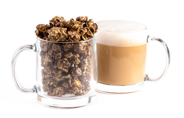 Coffee Flavored Candy Coated Popcorn