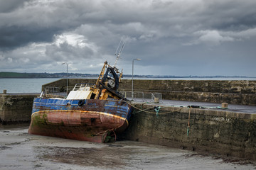 Abandoned Rusting Boat