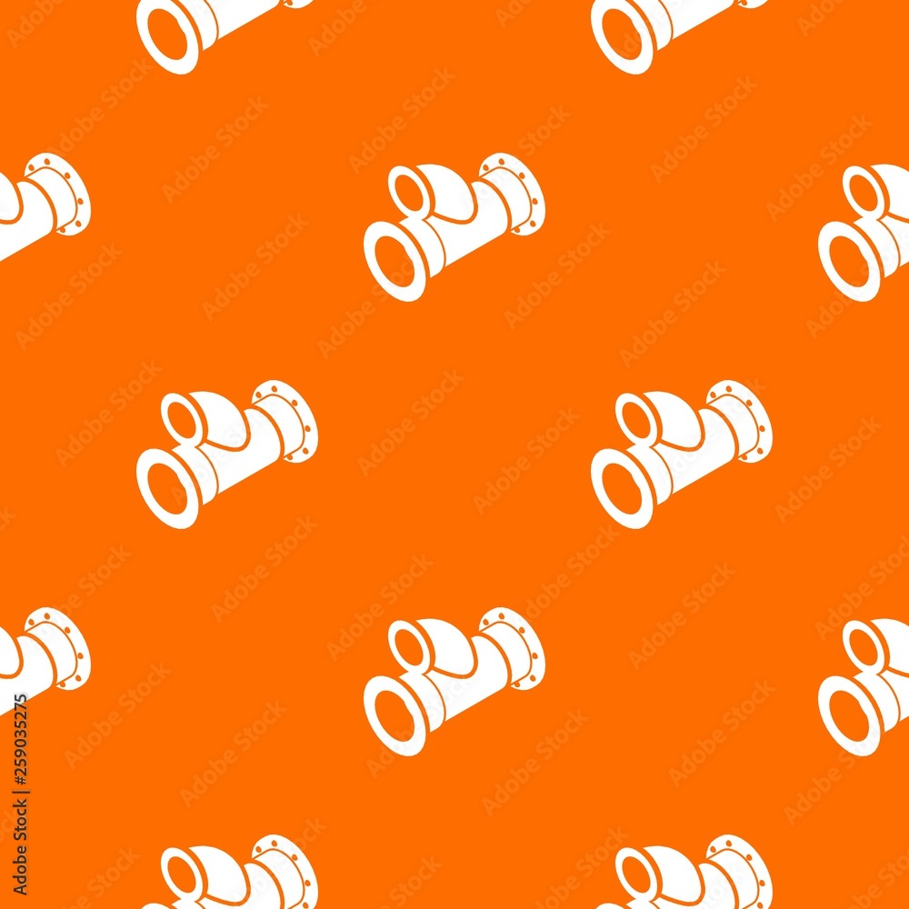 Poster cellar pipe pattern vector orange for any web design best