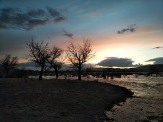 Evening Storm on the Lake