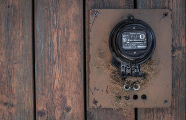 soviet electricity meter