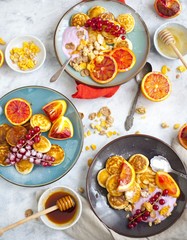 Dutch mini pancakes called poffertjes