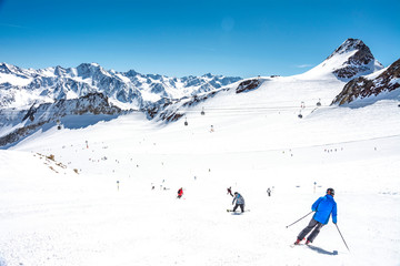 Skifahren in S&ouml;lden