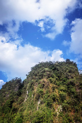 Fototapeta na wymiar landscape Mountain in Krabi Thailand