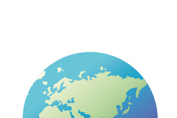 planet earth isolated icon