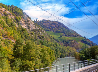 bridge in the mountains