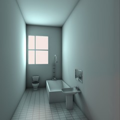 beautiful modern apartment environment