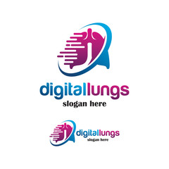 lungs logo icon design