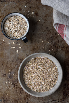 Steel Cut and Rolled oats