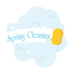 spring cleaning background