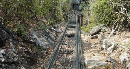 Fototapeta premium Phra Nakon Kiri Temple Complex in Thailand