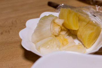 Japanese pickles - simplicity of Japan life
