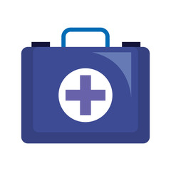 medical kit isolated icon