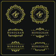 Obraz premium Luxury design set for wedding and decoration