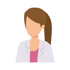 professional female doctor character