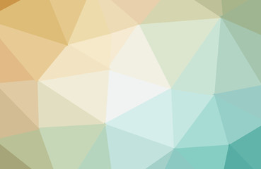 Multicolor polygonal illustration, which consist of triangles. Geometric background in Origami style with gradient. Triangular design for your business. Rainbow, spectrum image.