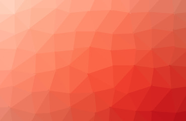 Obraz premium Light Orange vector abstract mosaic pattern. Shining colored illustration in a brand-new style. A new texture for your design.
