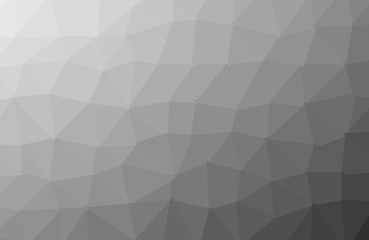 Polygonal shapes background, low poly triangles mosaic, black crystals backdrop, vector design wallpaper - Vector