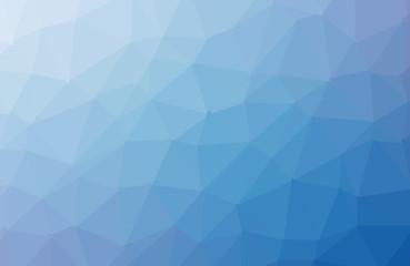 multicolor dark blue geometric rumpled triangular low poly style gradient illustration graphic background. Vector polygonal design for your business. - Vector