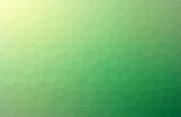 Light Green vector abstract textured polygonal background. Blurry triangle design. Pattern can be used for background. - Vector