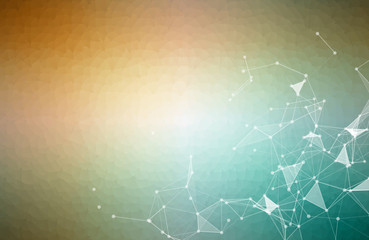 Abstract geometric background with polygons. Vector illustration.