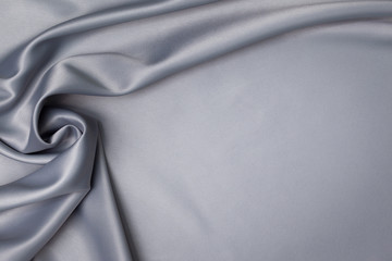 gray satin fabric