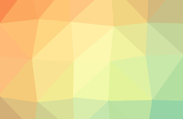 Orange vector abstract textured polygonal background. Blurry triangle design. Pattern can be used for background.