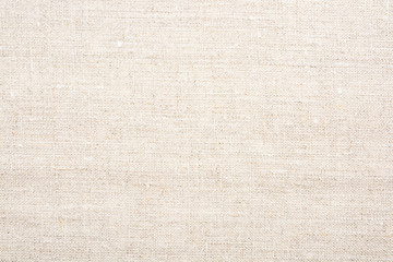 Naklejka na ściany i meble Texture of natural linen fabric