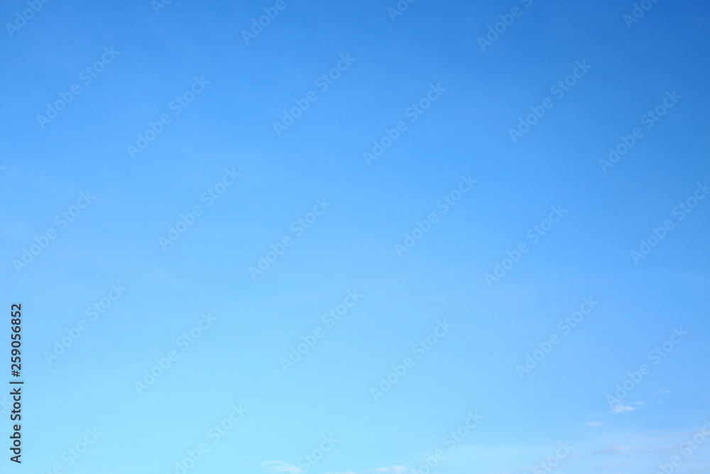 Wall mural clear blue sky background