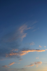 cloudy on twilight dusk sky background