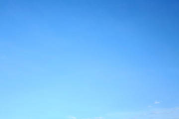 clear blue sky background