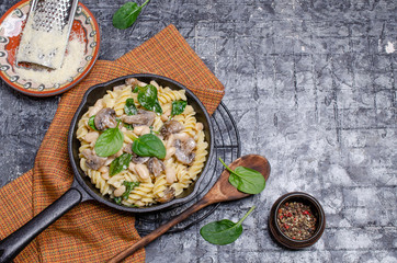 Pasta with vegetables