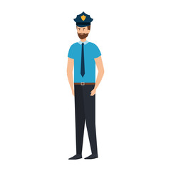 police officer avatar character